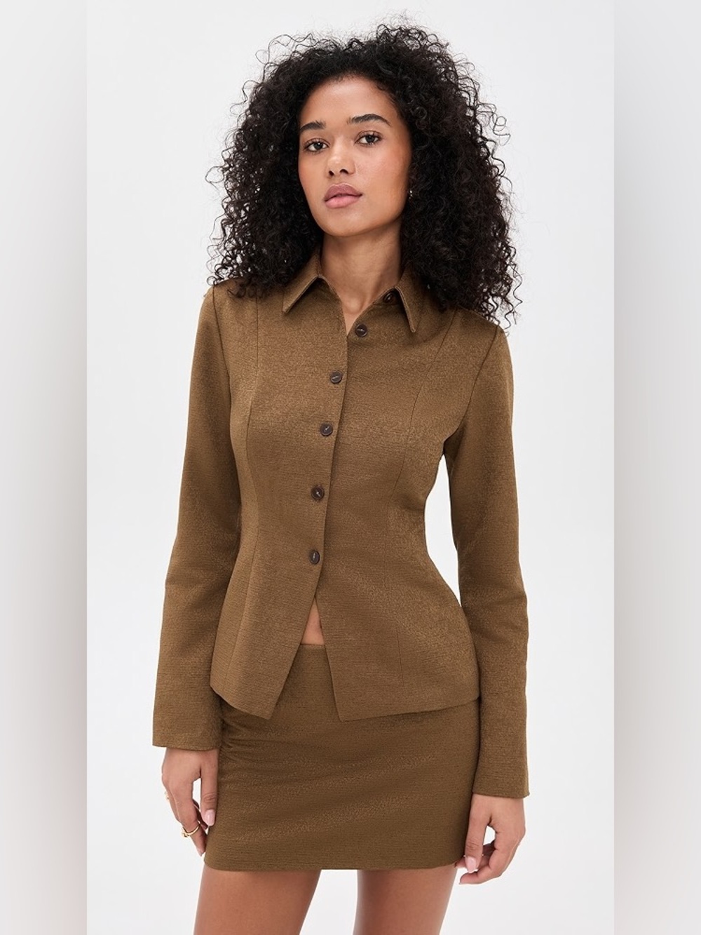 NWT Reformation Chloe Two Piece Set Blazer and mini skirt set